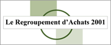 logo de regroupement d'achats 2001
